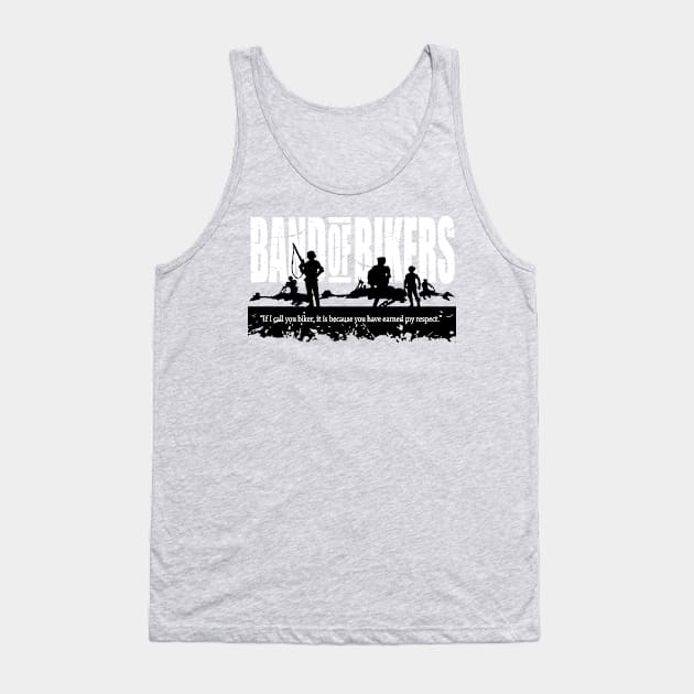 Band of Bikers Tank Top by Illustratorator